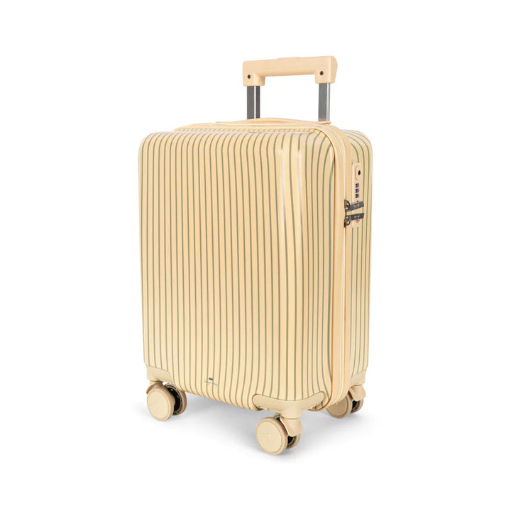 KONGE SLOJD TRAVEL SUITCASE: TEA STRIPE