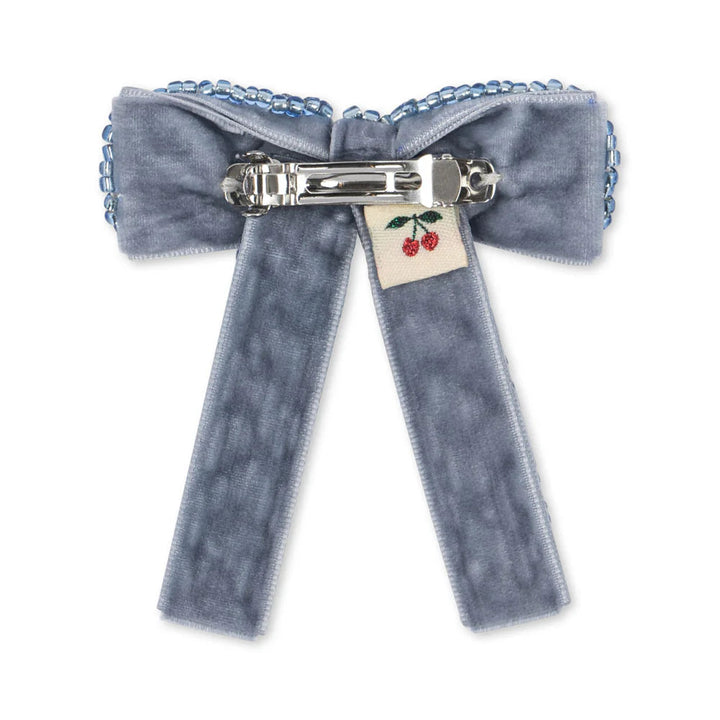KONGES SLOJD CELEBRATION PEARL BOW HAIR: ASHLEY BLUE