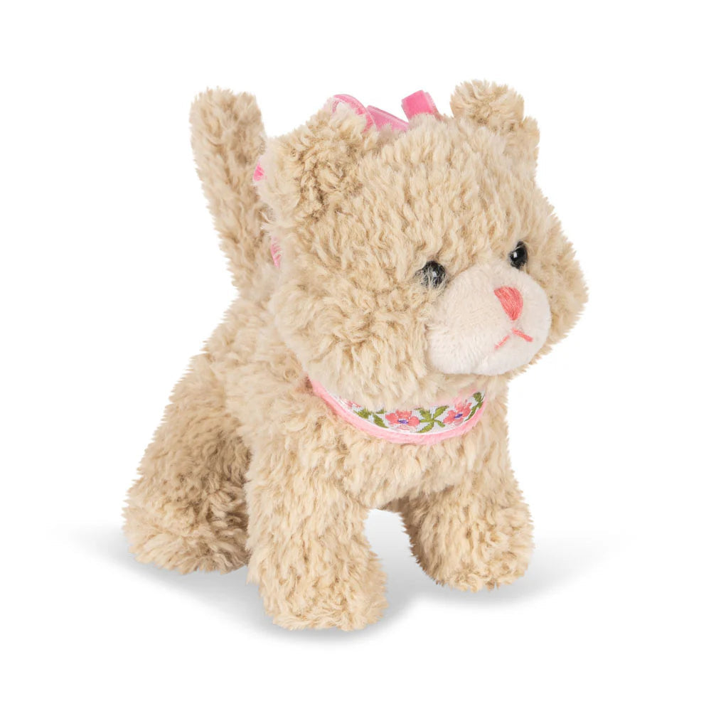Konges Sløjd Sensory Kitty - soft baby rattle toy