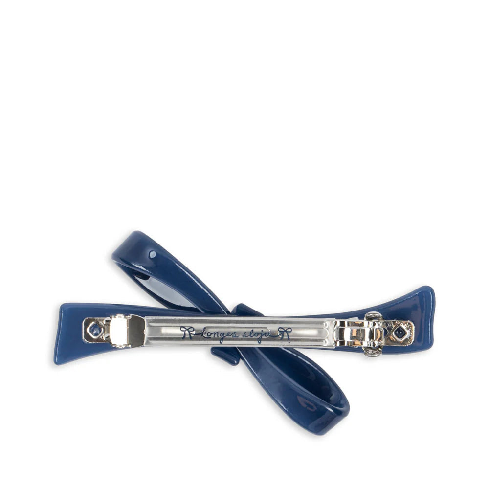 KONGES SLOJD BELMA BOW HAIR CLIP: ENSIGN BLUE