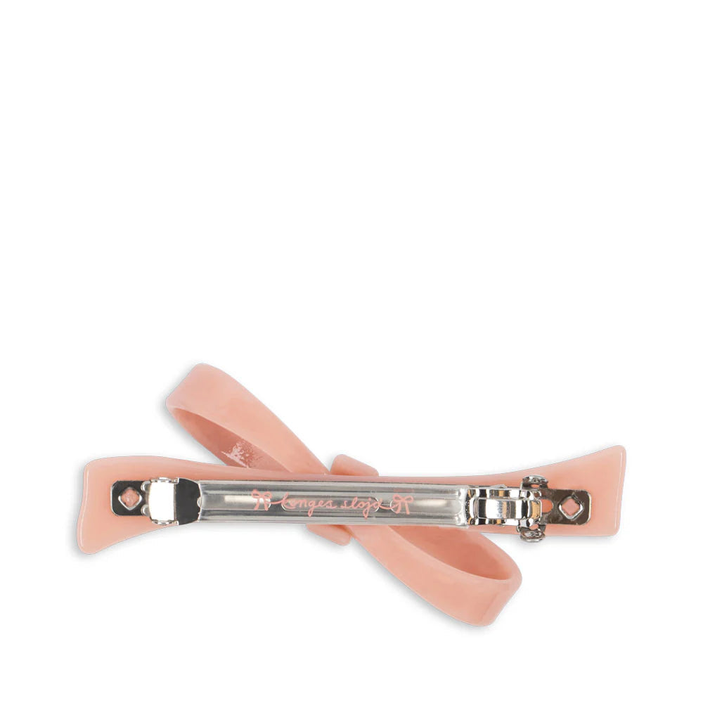 KONGES SLOJD BELMA BOW HAIR CLIP: MELLOW ROSE