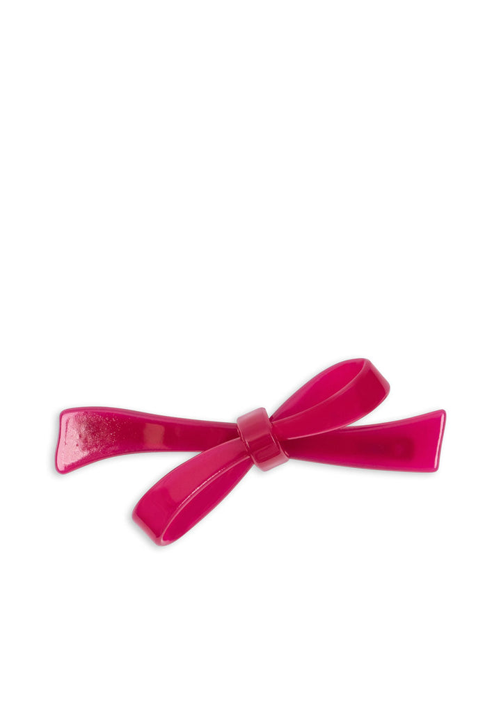 KONGES SLOJD BELMA BOW HAIR CLIP: SANGRIA