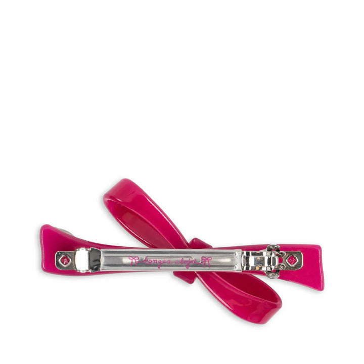 KONGES SLOJD BELMA BOW HAIR CLIP: SANGRIA