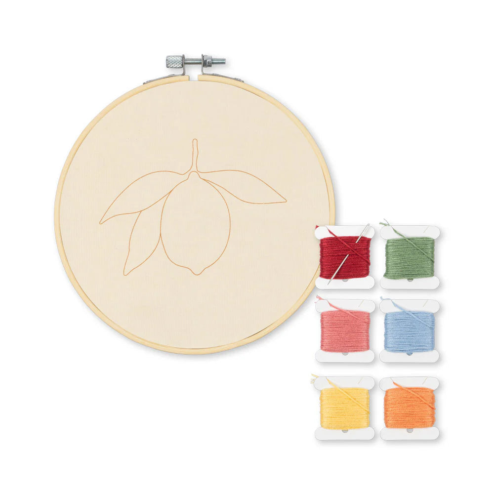KONGES SLOJD EMBROIDERY SET: MULTI