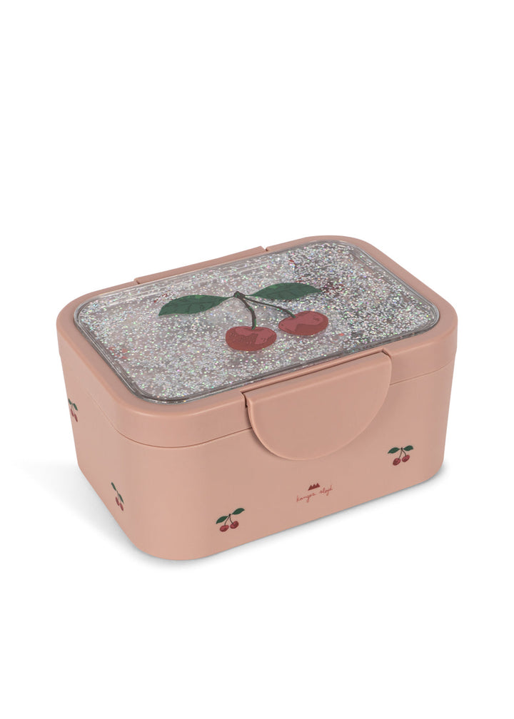 Konges Slojd Glitter Lunch Box Cherry Blush