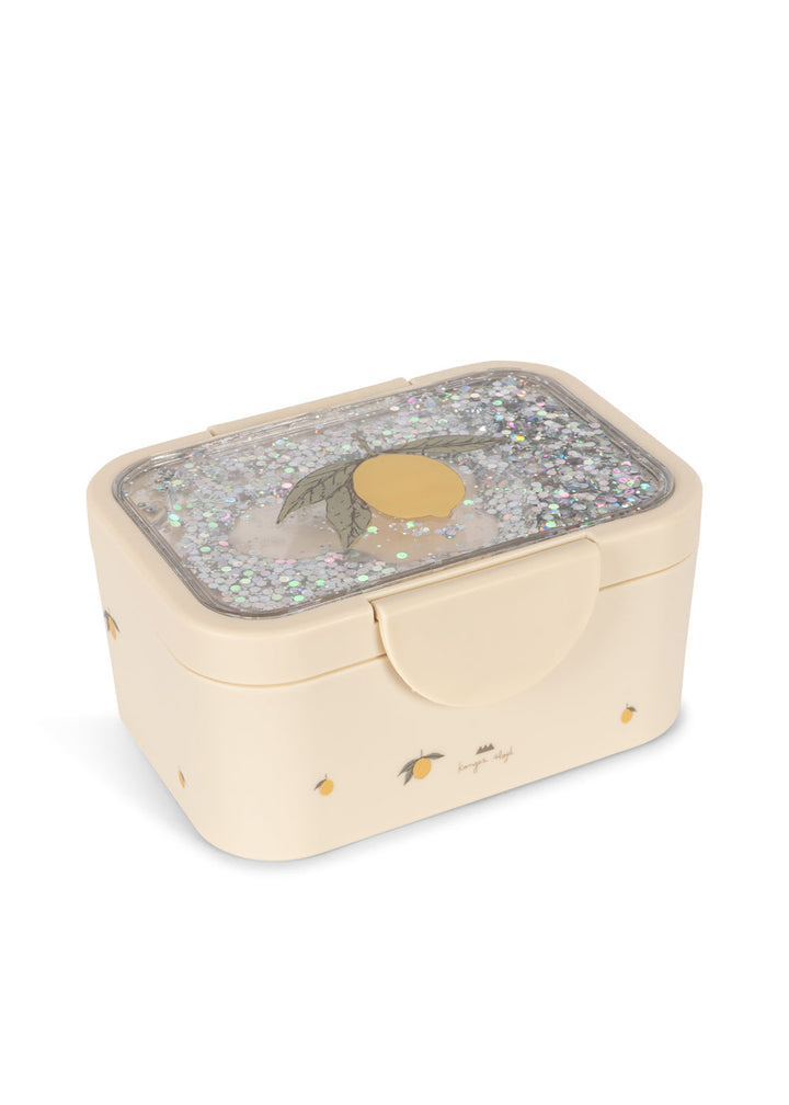 Konges Slojd Glitter Lunch Box Lemon