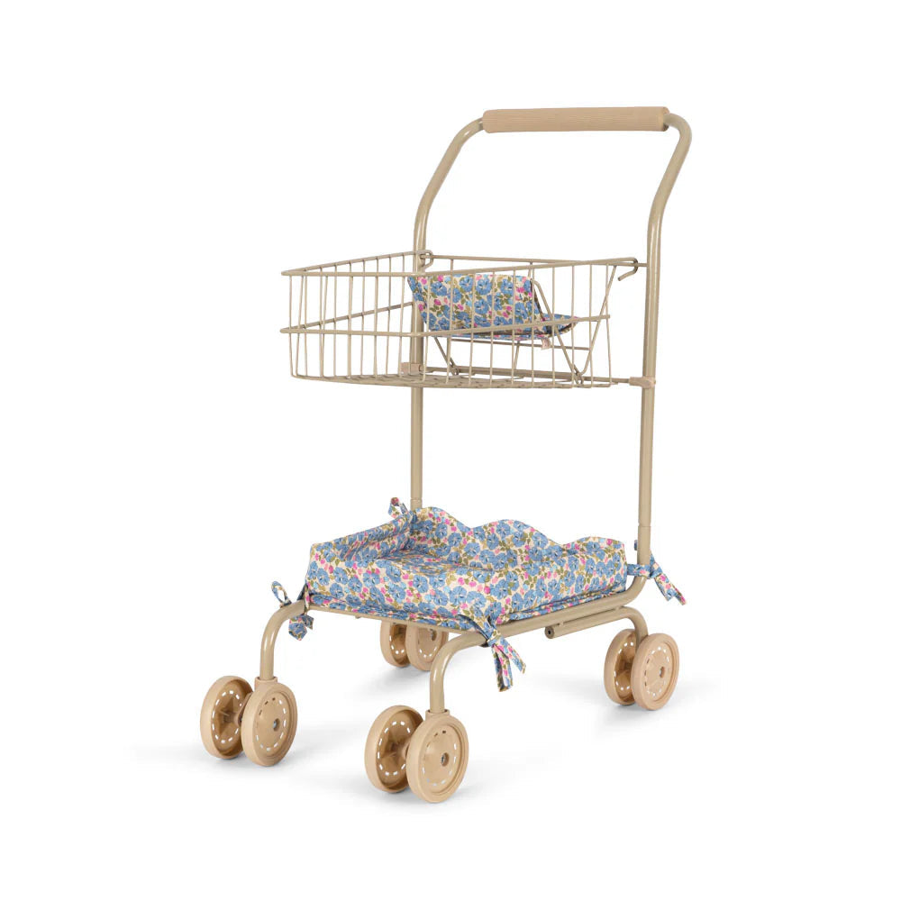 KONGES SLOJD SHOPPING TROLLEY: FLEUR ROSIER