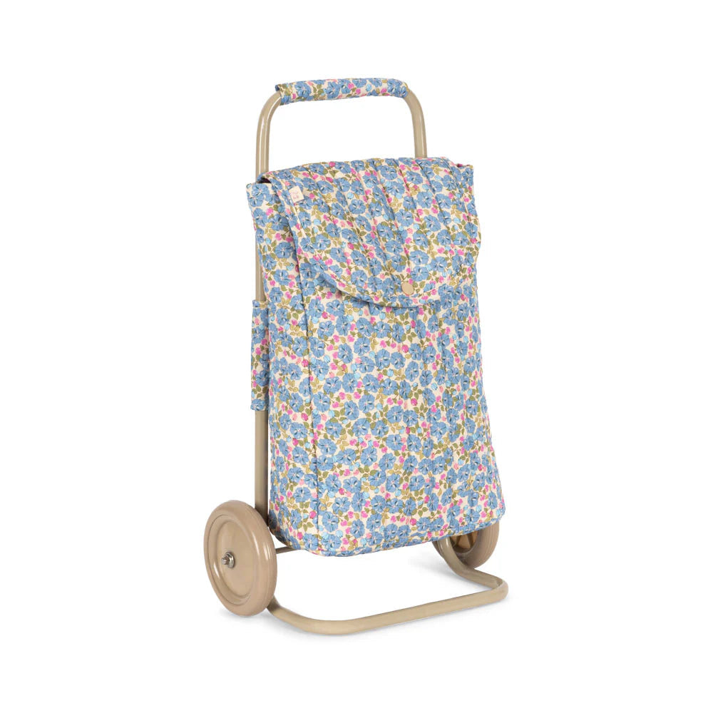 Konges Sløjd Market Trolley Fleur Rosier - kids play shopping trolley