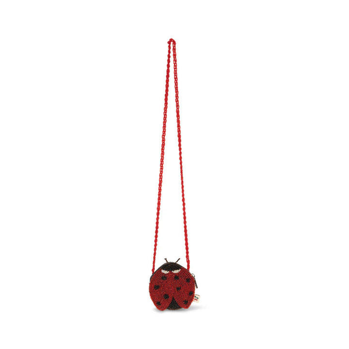 KONGES SLOJD BEADED BAG: LADYBUG
