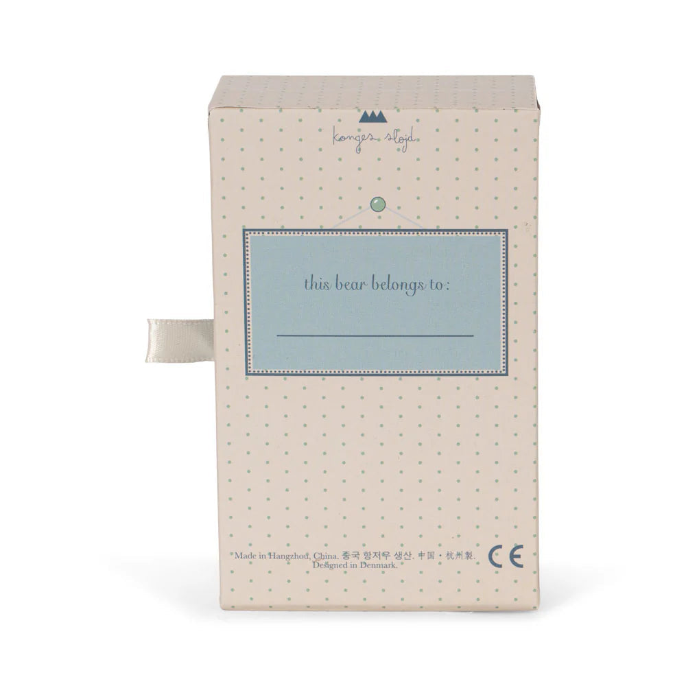 KONGES SLOJD MILO TINY TEDDY: BROWN