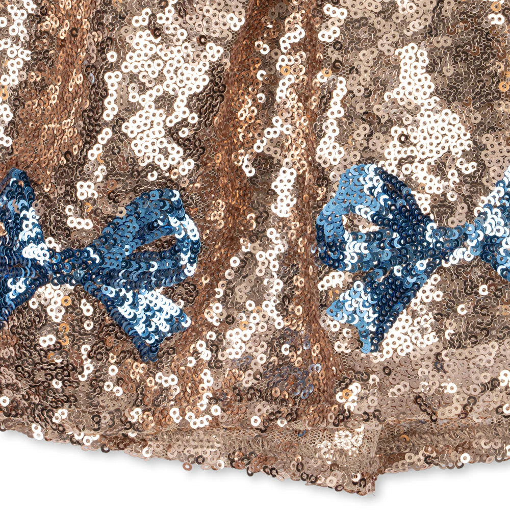 KONGES SLOJD STARLA SEQUIN DRESS: BRAZILLIAN SAND