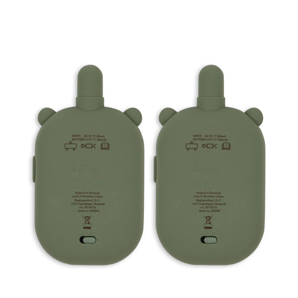 KONGES SLOJD WALKIE TALKIE: OLIVINE
