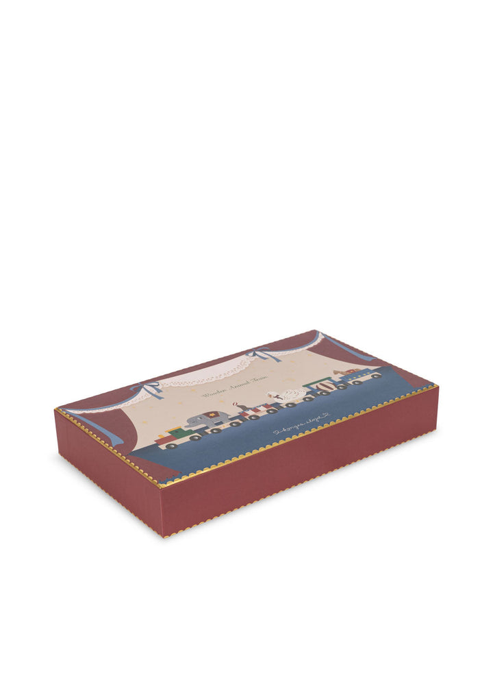 Konges Sløjd Wooden Animal Train: Multi - packshot