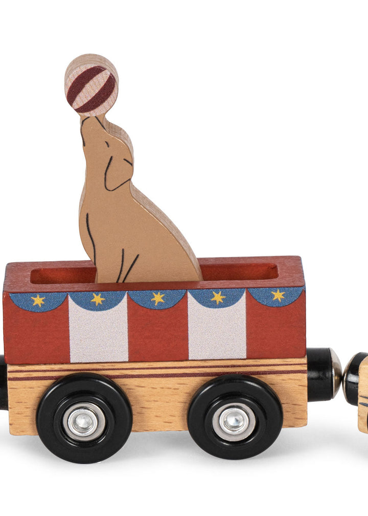 Konges Sløjd Wooden Animal Train: Multi - packshot