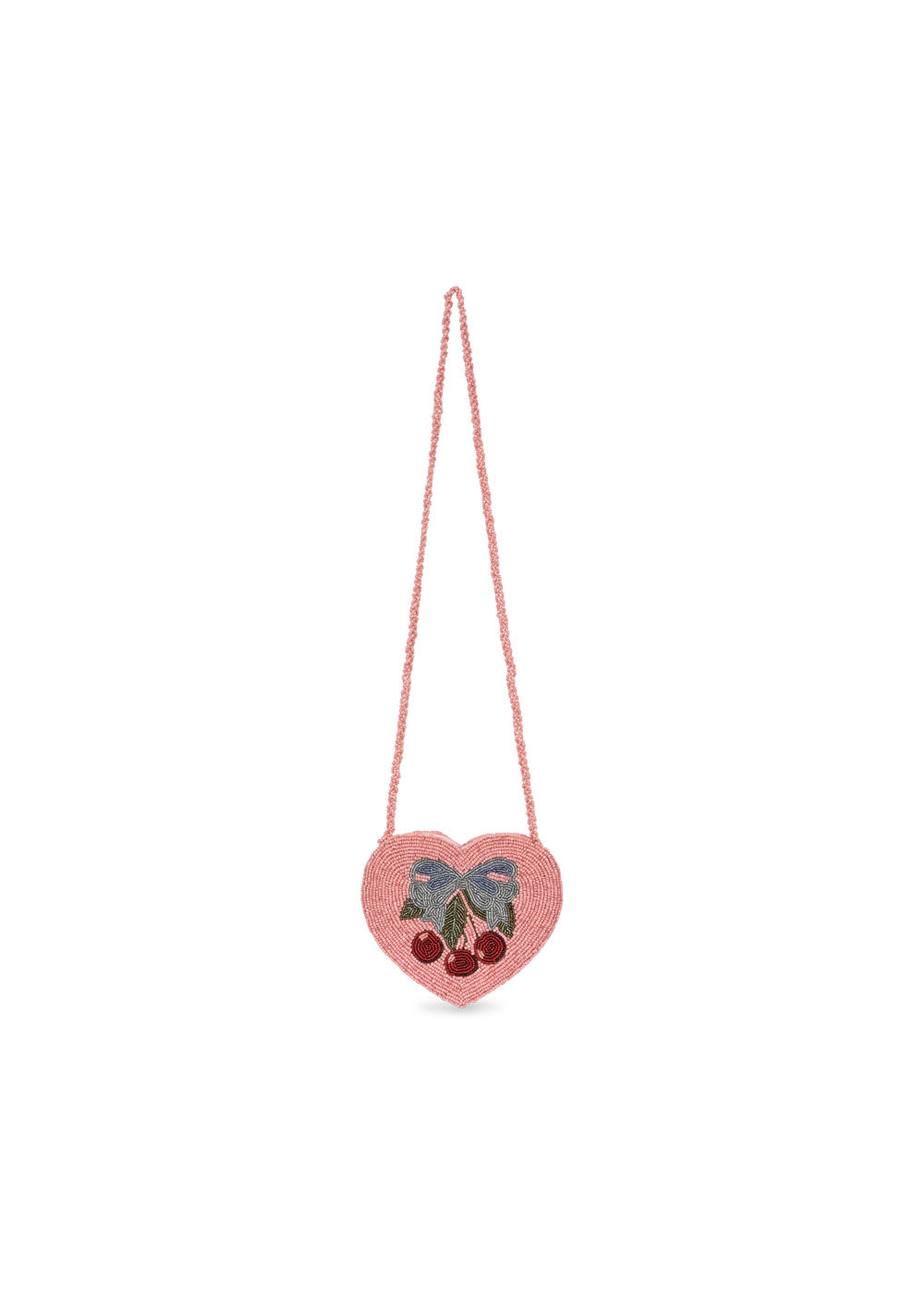 Konges Sløjd Beaded Heart Bag Amarena packshot