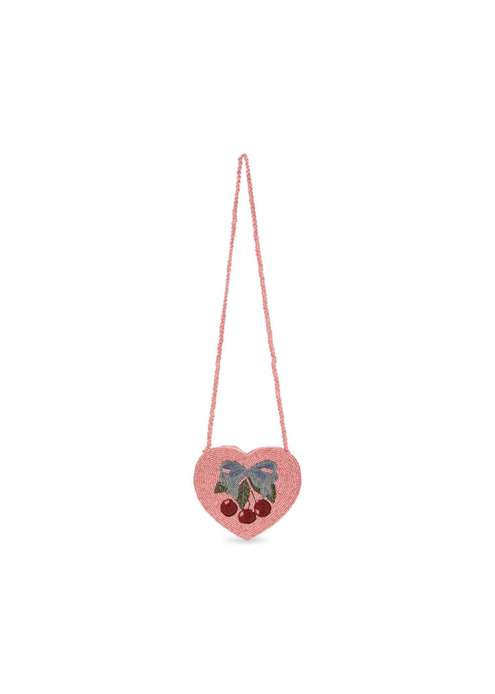 Konges Sløjd Beaded Heart Bag Amarena packshot
