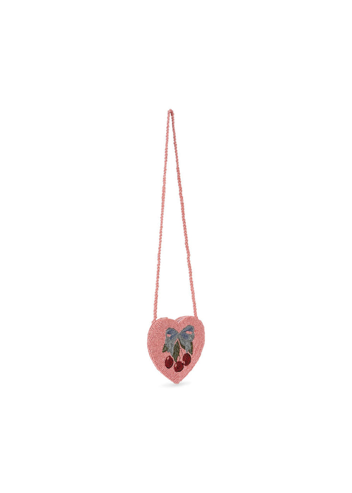 Konges Sløjd Beaded Heart Bag Amarena packshot