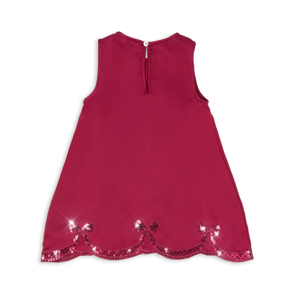 KONGES SLOJD BOWIE DRESS: SANGRIA