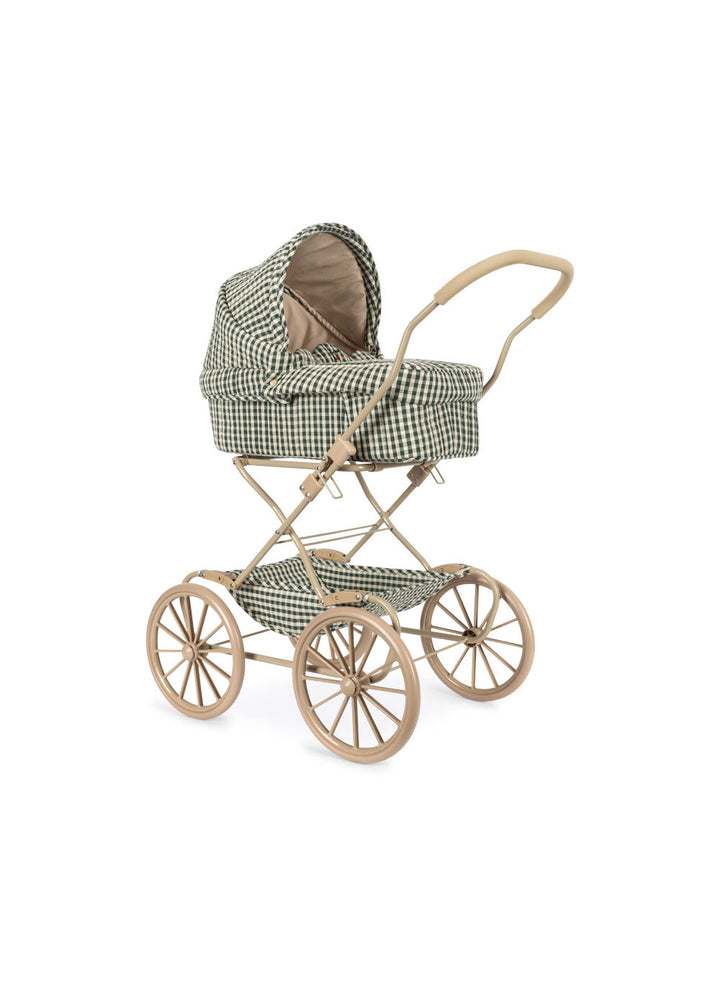 Konges Sløjd Cheeky Doll Pram Smoke Pine Check packshot