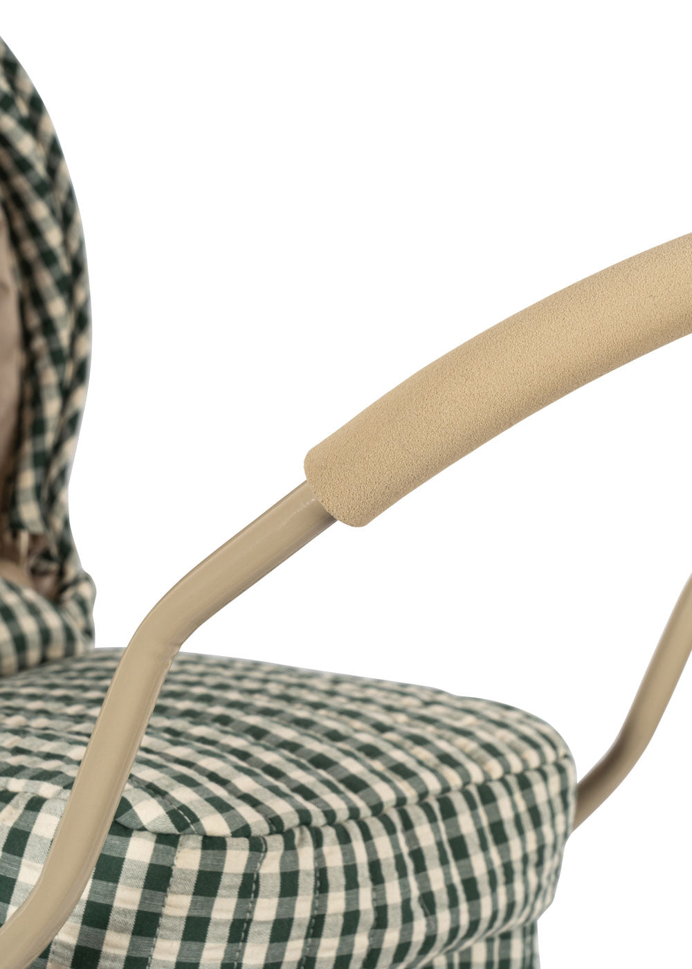 Konges Sløjd Cheeky Doll Pram Smoke Pine Check packshot