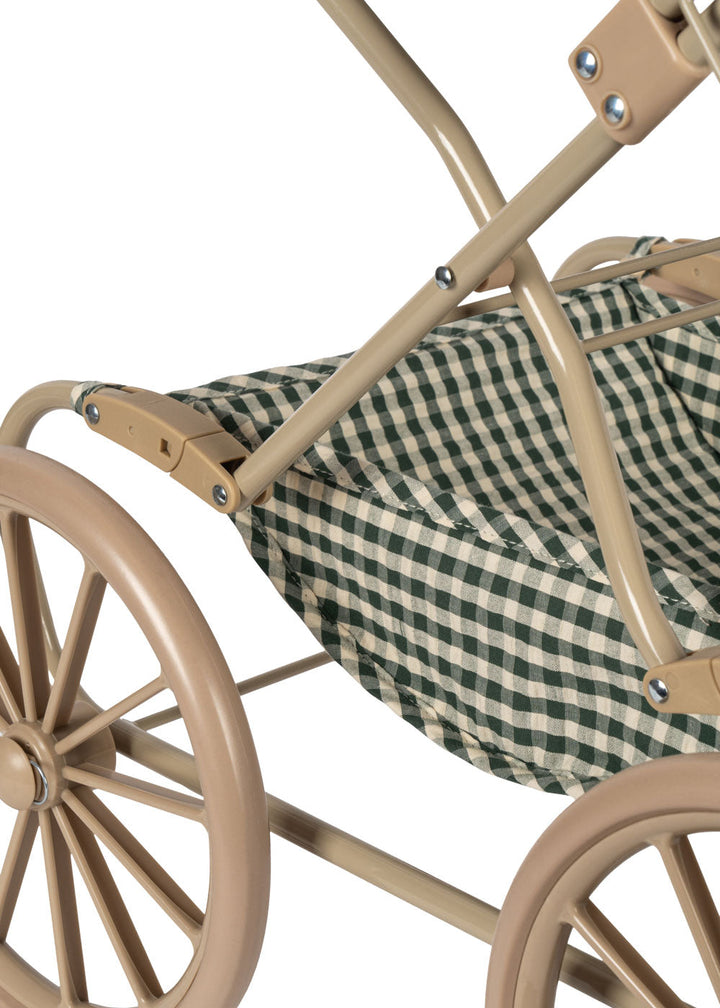 Konges Sløjd Cheeky Doll Pram Smoke Pine Check packshot