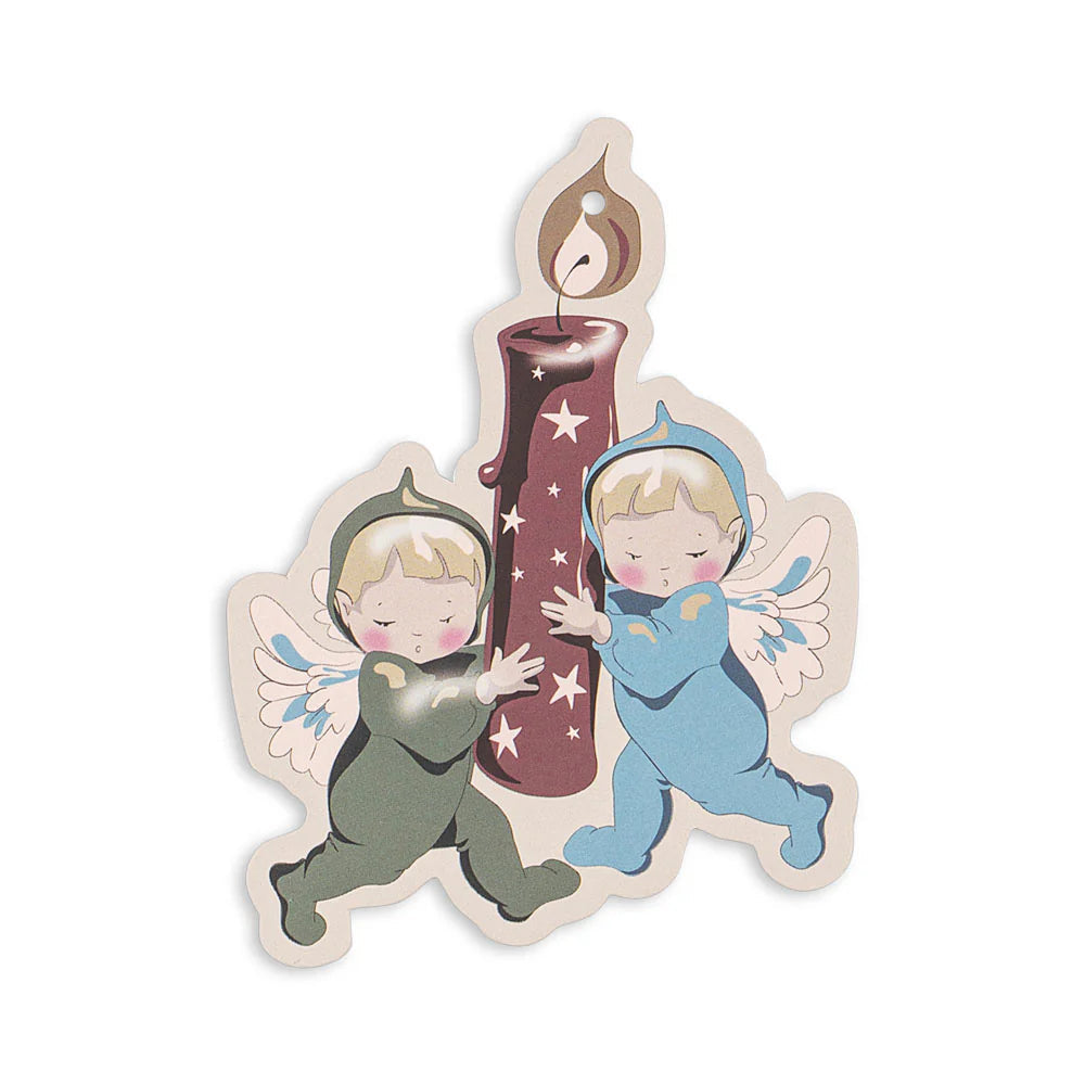 KONGES SLOJD CHRISTMAS GIFT TAGS 12 PK: LUCIA/LUNA