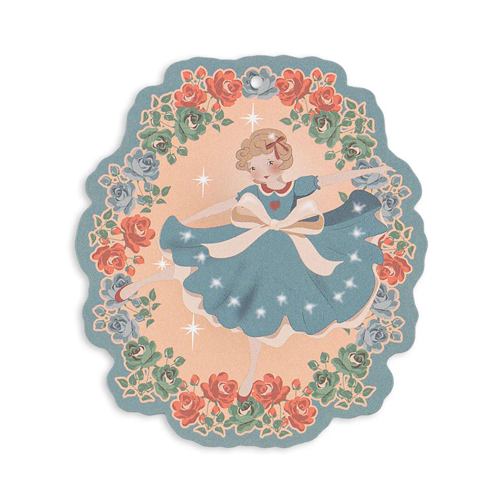 KONGES SLOJD CHRISTMAS GIFT TAGS 12 PK: DEER DIARY/TEDDY