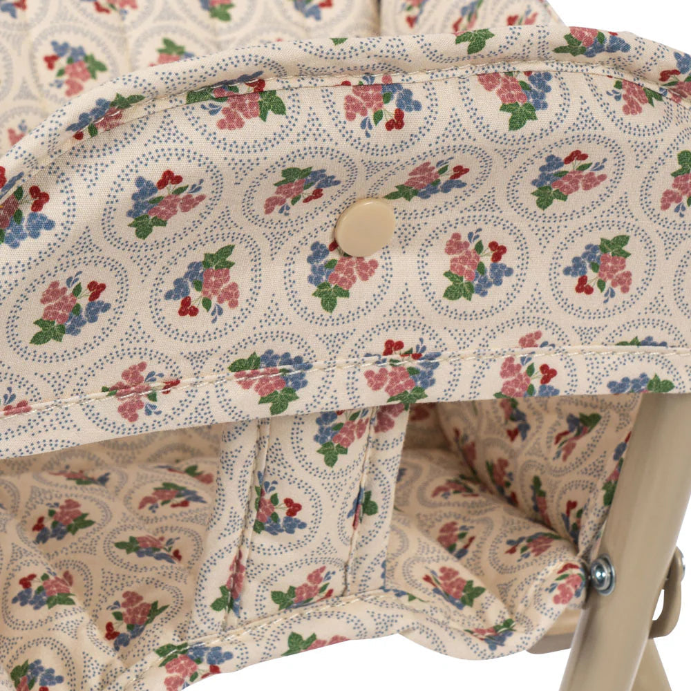 KONGES SLOJD DOLL HIGH CHAIR: VERONA BLUES