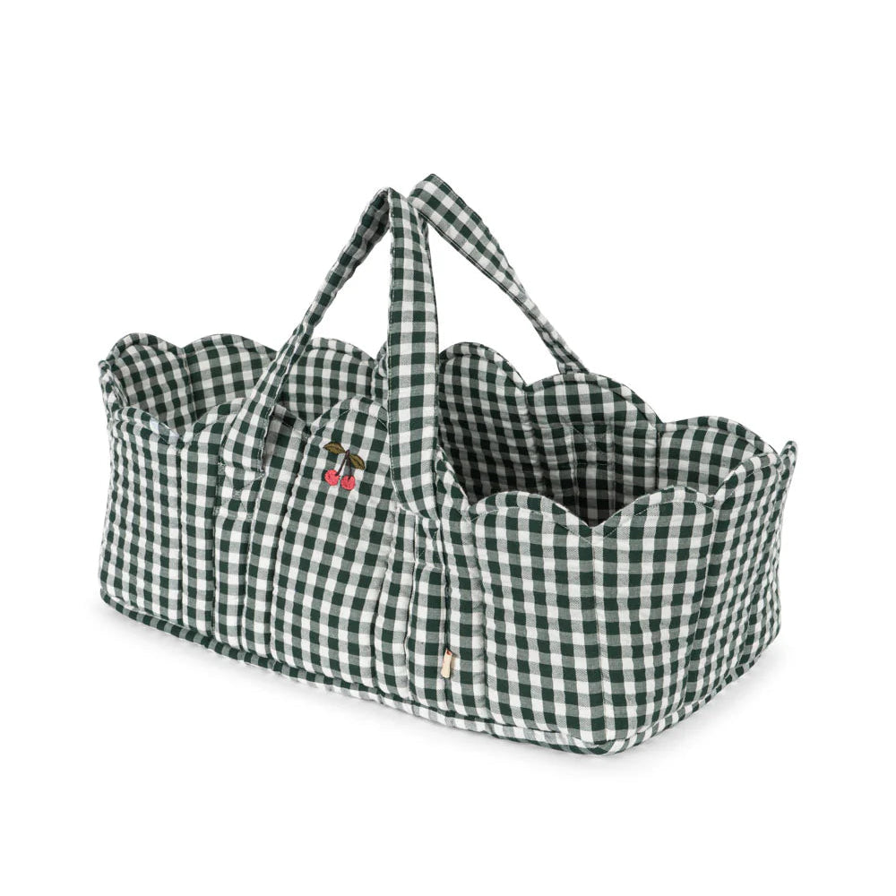 KONGES SLOJD DOLL LIFT: GREEN CHECK