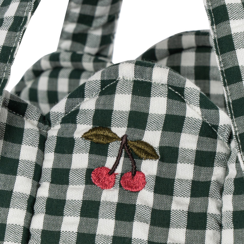 KONGES SLOJD DOLL LIFT: GREEN CHECK