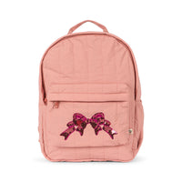 KONGES SLOJD JUNO QUILTED SEQUIN BACKPACK MIDI: ROSETTE