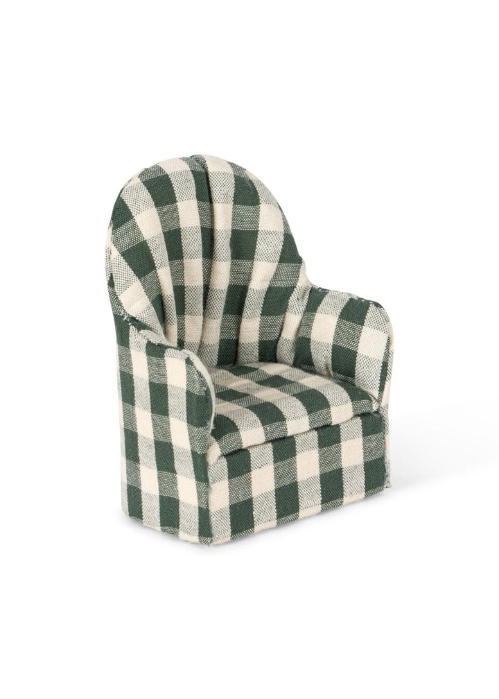 Konges Sloejd Kalle Tiny Teddy Green Check packshot