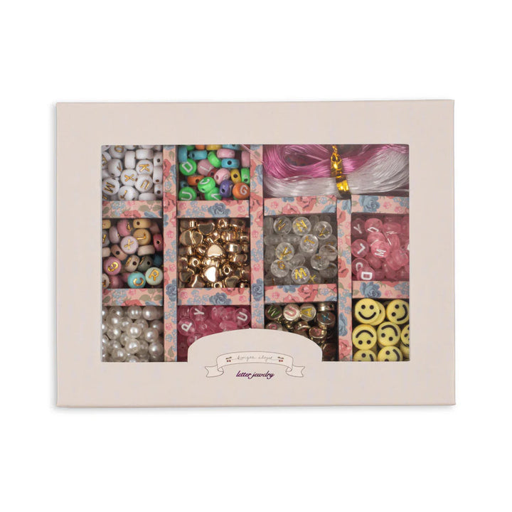KONGES SLOJD ABC JEWELLERY SET: MULTI