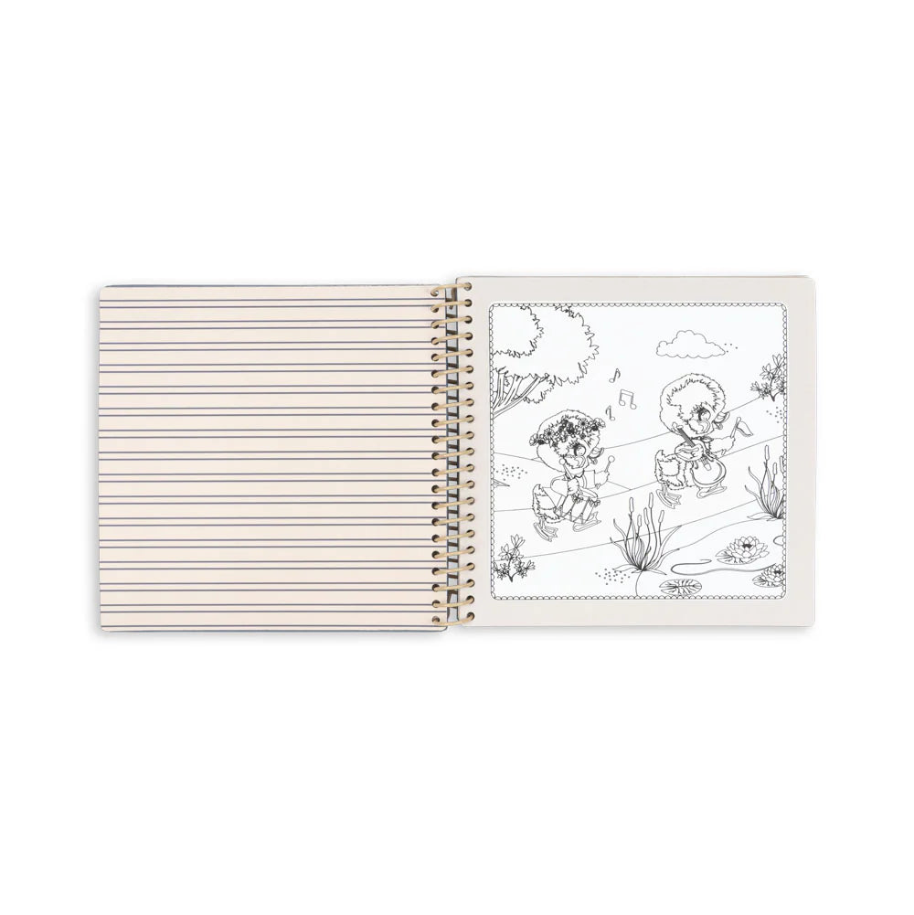 KONGES SLOJD MAGIC WATER BOOK: DUCKLING