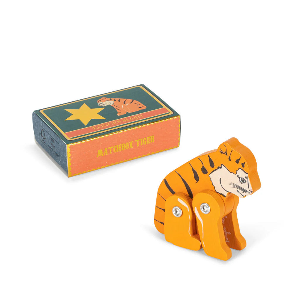 KONGES SLOJD MATCHBOX ANIMAL: TIGER