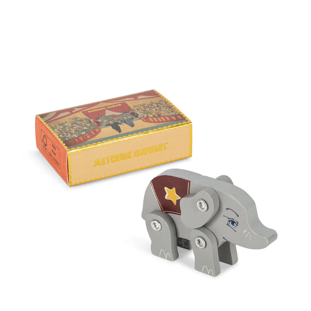 KONGES SLOJD MATCHBOX ANIMAL: ELEPHANT