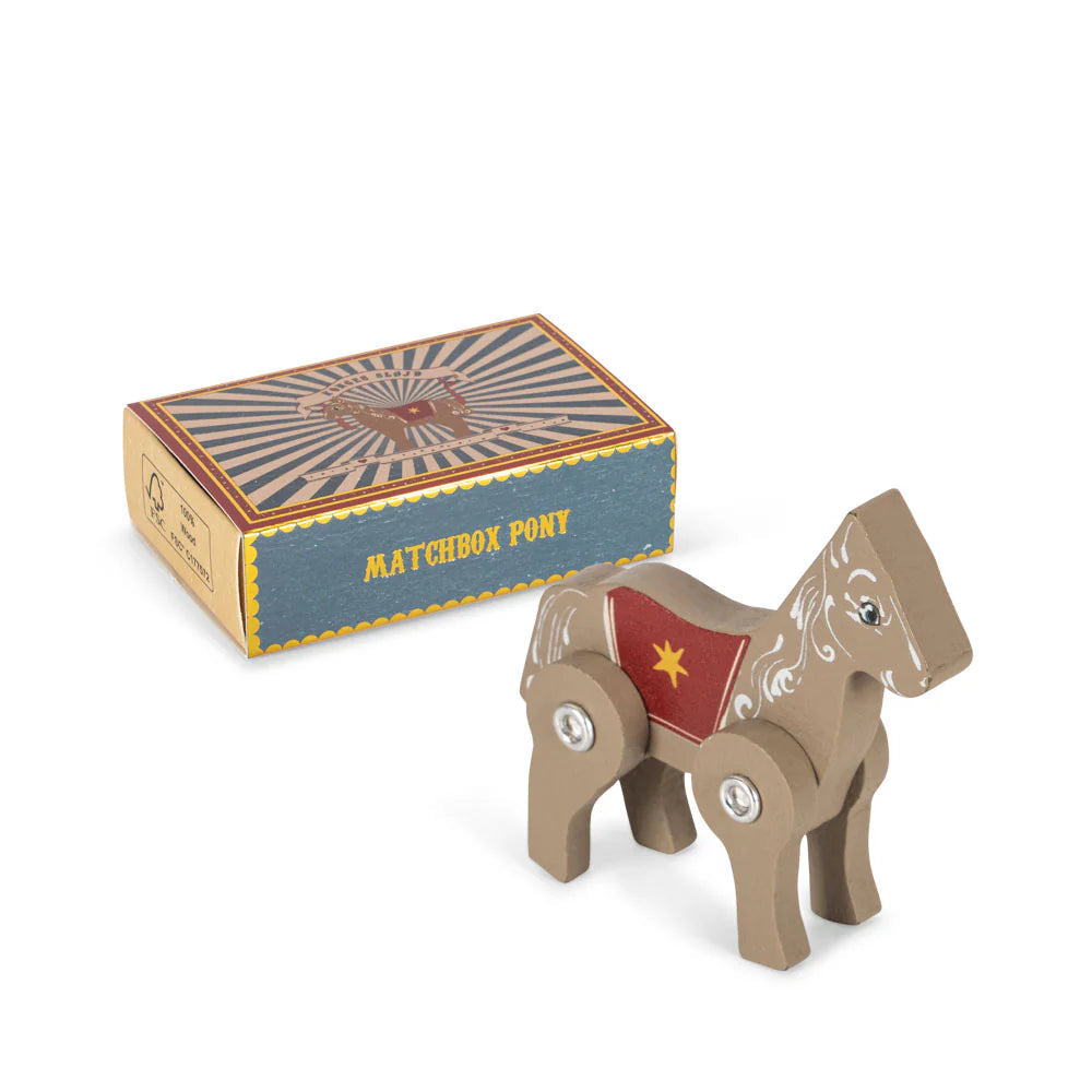 KONGES SLOJD MATCHBOX ANIMAL: HORSE