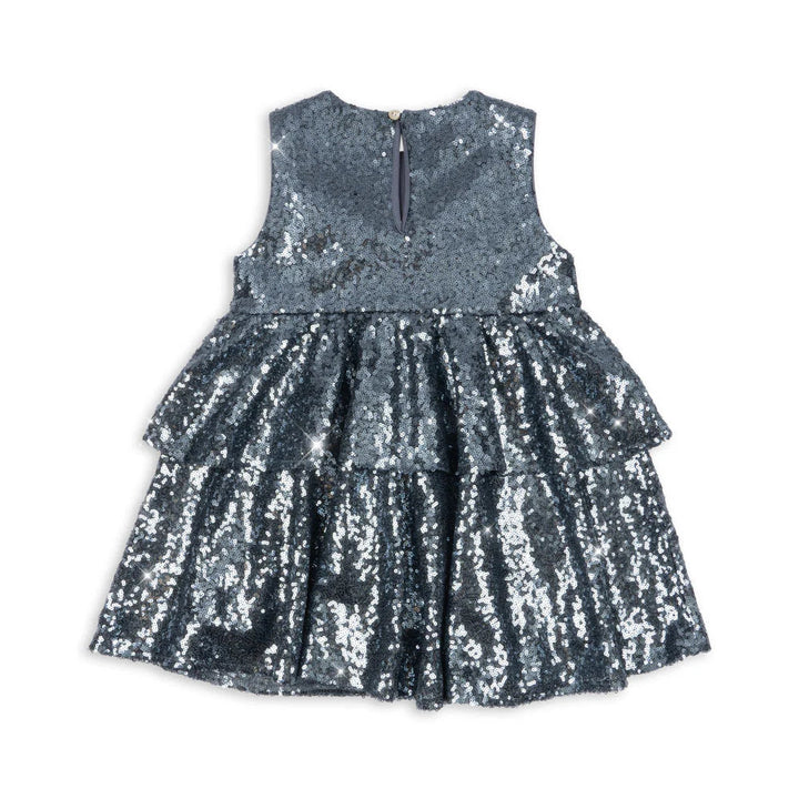 KONGES SLOJD ROSIE DRESS: BEL AIR BLUE
