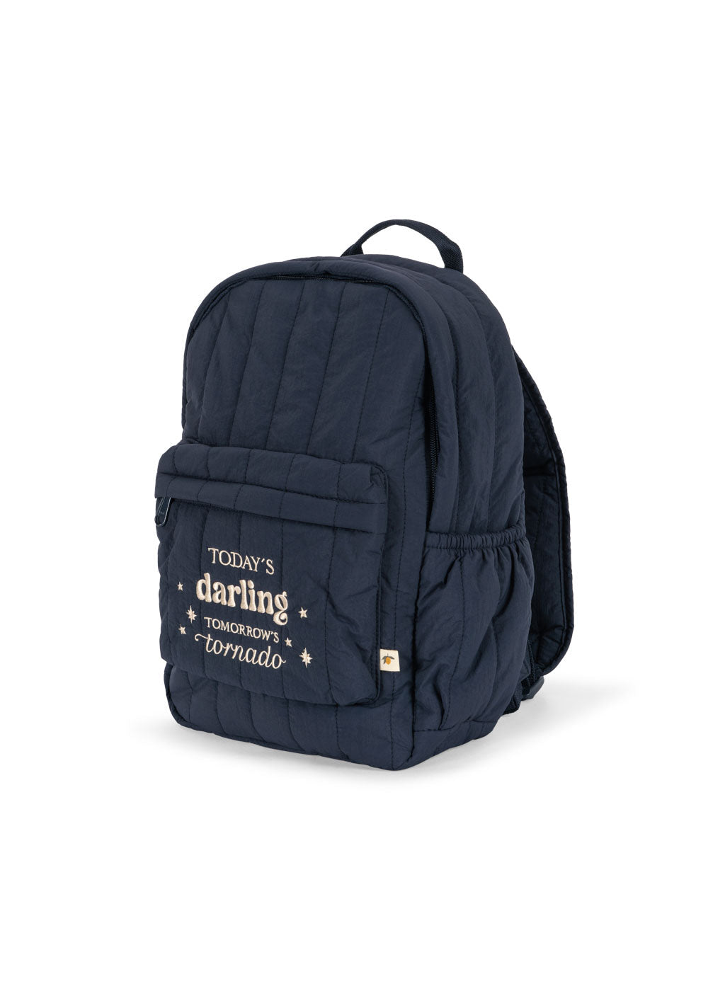 Konges Sløjd Juno Quilted Backpack Midi Total Eclipse packshot
