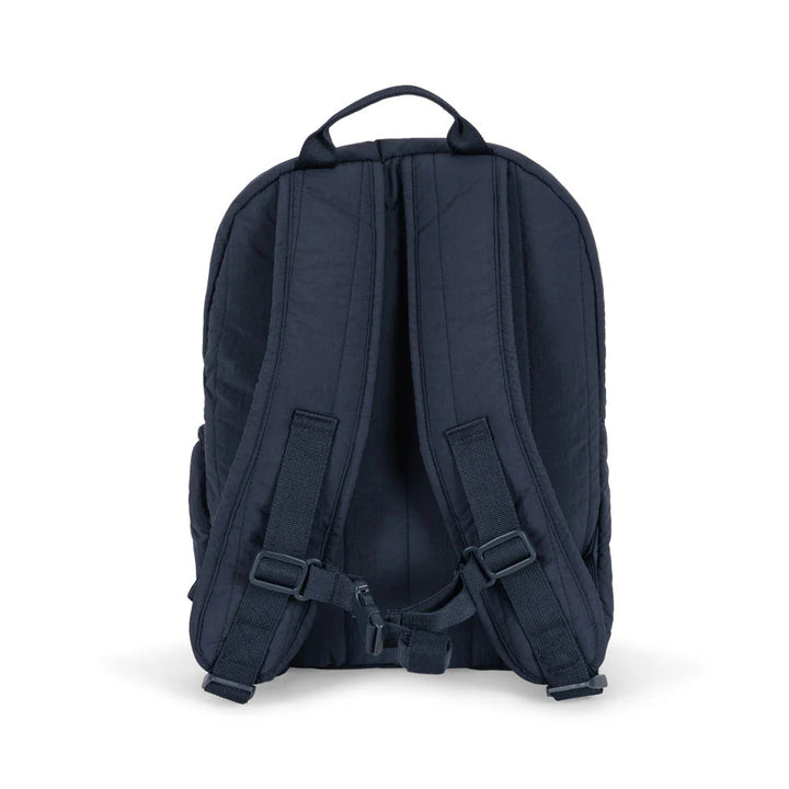 KONGES SLOJD JUNO QUILTED BACKPACK MIDI: TOTAL ECLIPSE