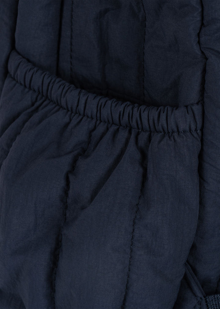 Konges Sløjd Juno Quilted Backpack Midi Total Eclipse packshot