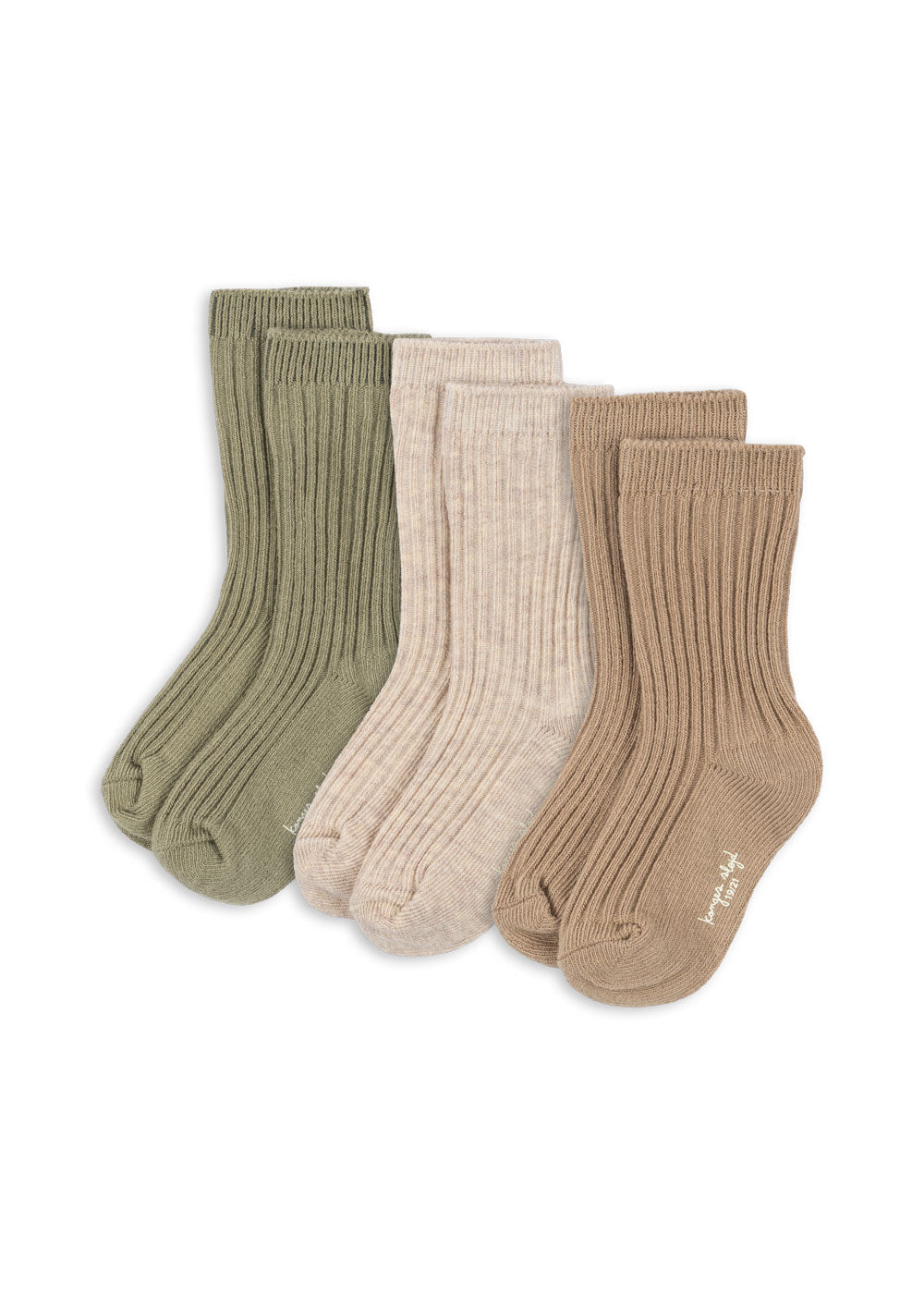 Konges Sløjd Rib Socks 3pc Mix packshot