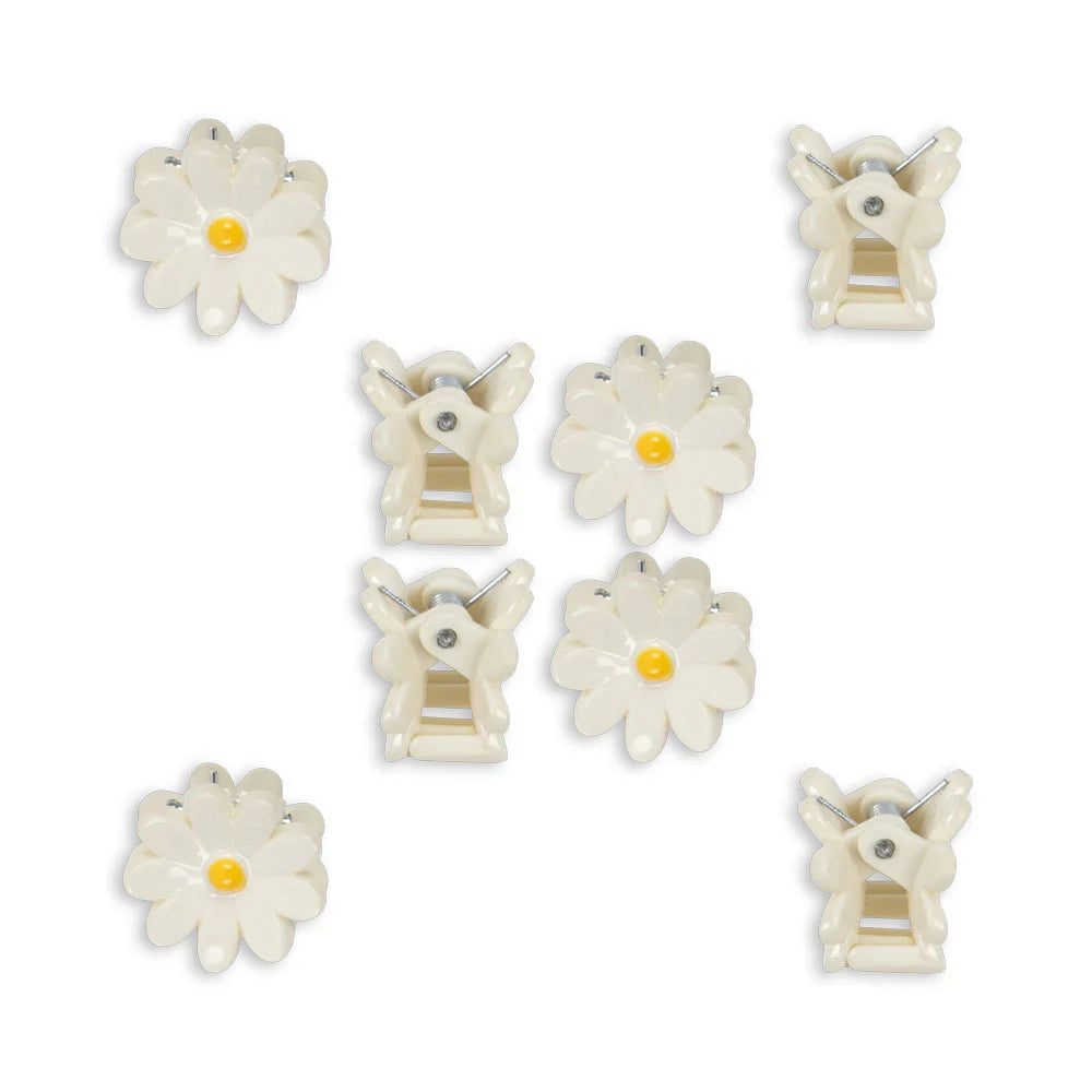 KONGES SLOJD DAISY MINI HAIR CLAW 8PC