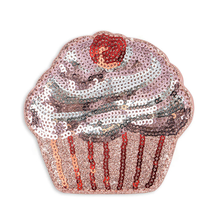 KONGES SLOJD CUPCAKE WALLET: GLITTER ROSE