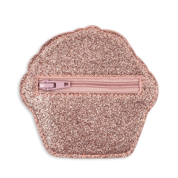 KONGES SLOJD CUPCAKE WALLET: GLITTER ROSE