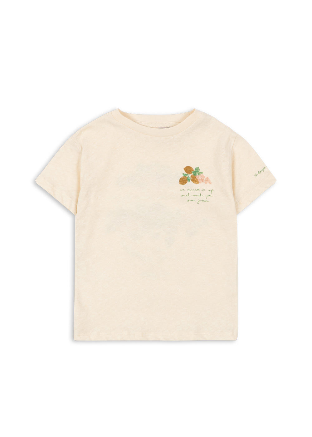 Konges Sløjd Era Tee Buttercream Juicy
