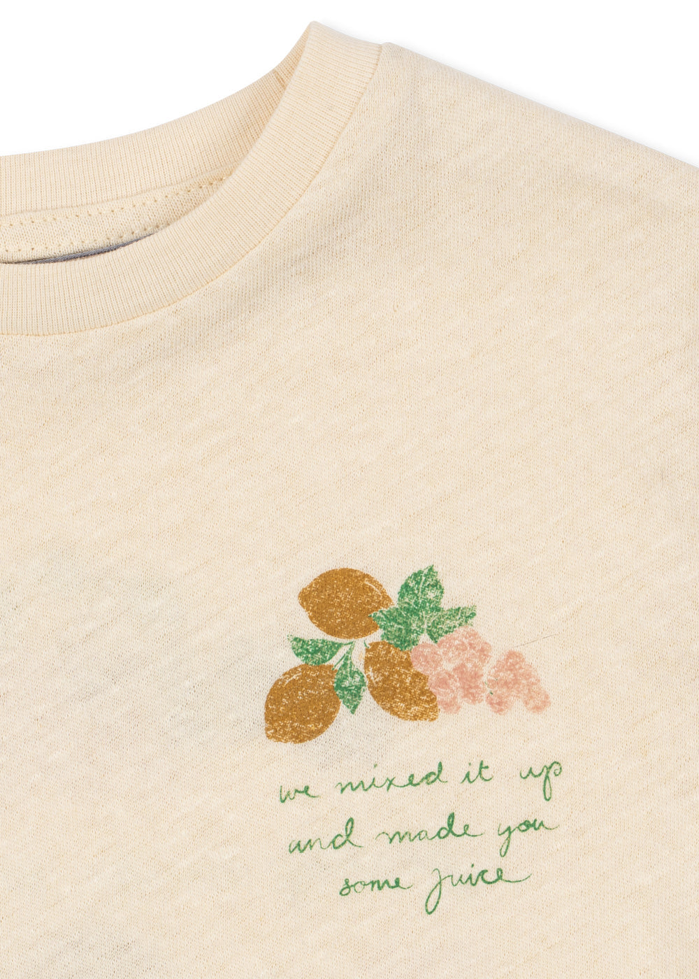 Konges Sløjd Era Tee Buttercream Juicy