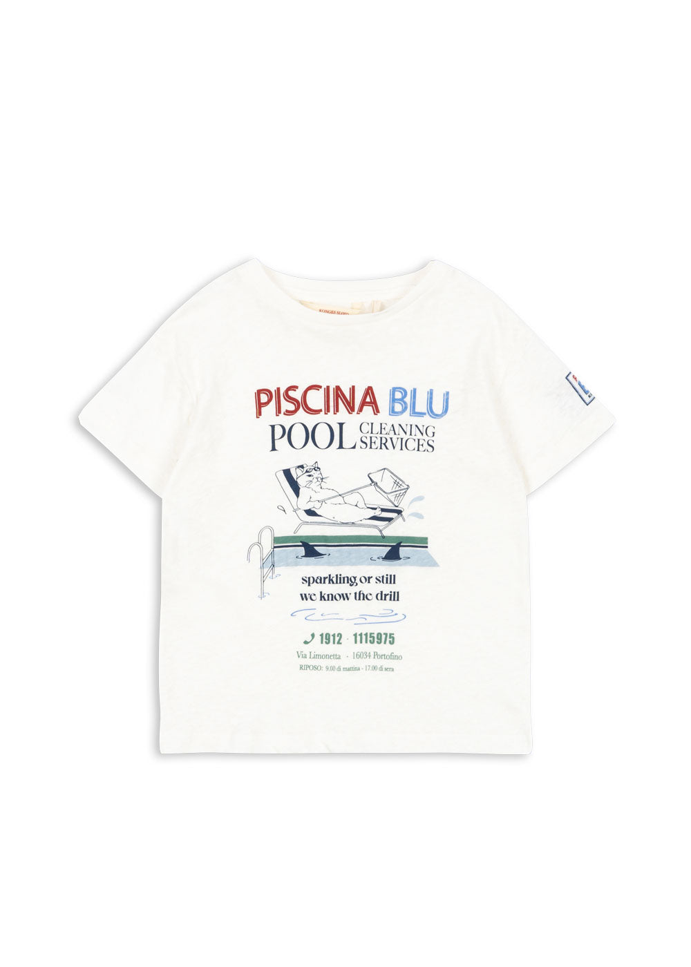 Konges Sløjd Era Tee Off White Piscina - packshot