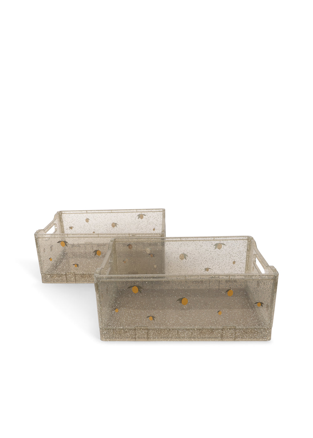Konges Sløjd Glitter Storage Box 2pc Sparkling Blush