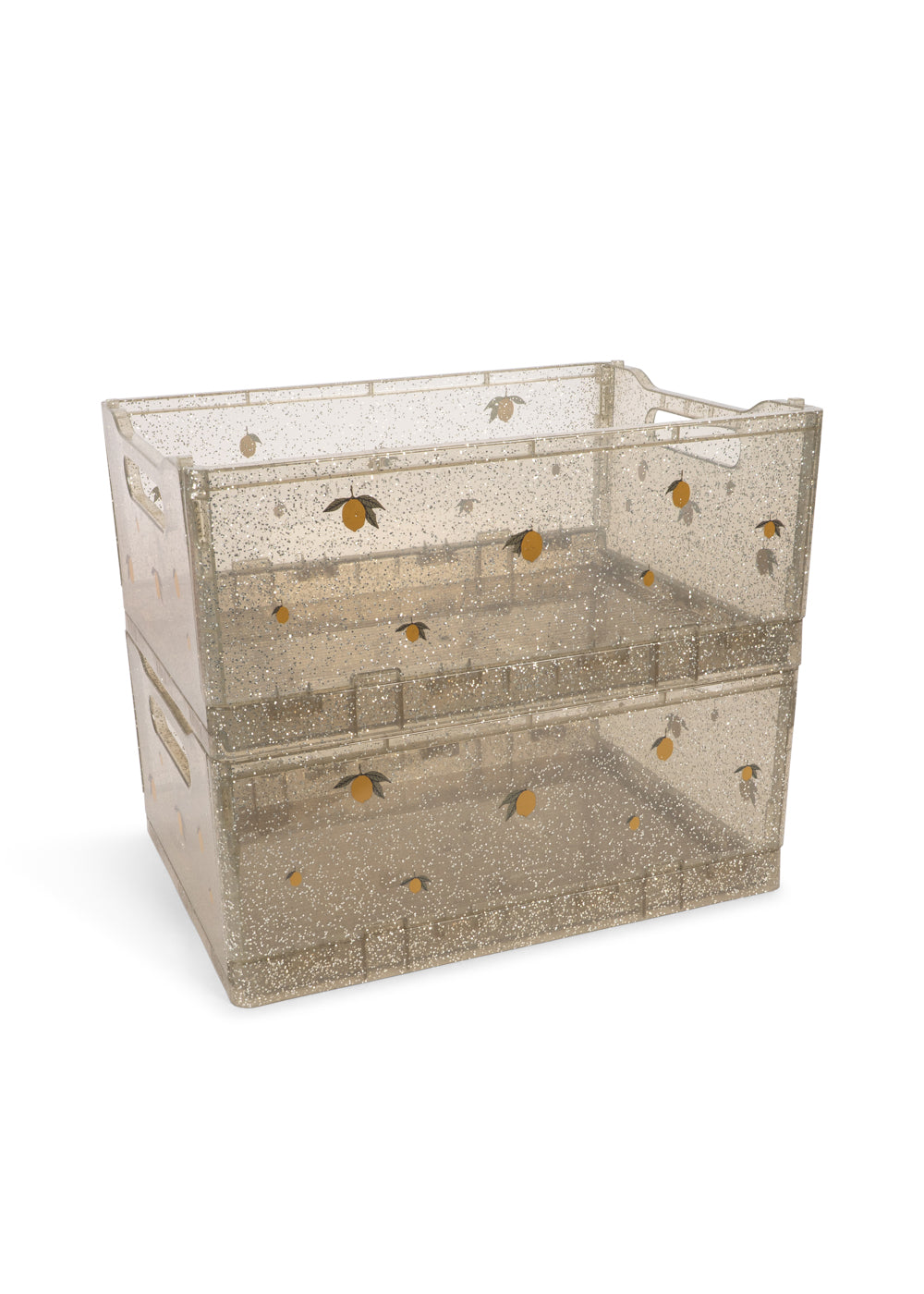 Konges Sløjd Glitter Storage Box 2pc Sparkling Blush